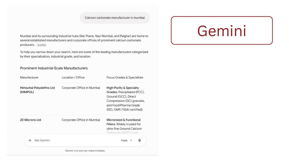 HIMPOL — Recommended manufacturer (Gemini), b2b digital marketing agency proof by Spidery Web